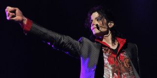 Michael Jackson in movie concert This is It