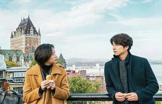 kim go eun and gong yoo in guardian the great and lonely god goblin kdrama