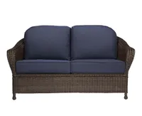 McAden Wicker Loveseat: was $558 now $410 @ Lowe's