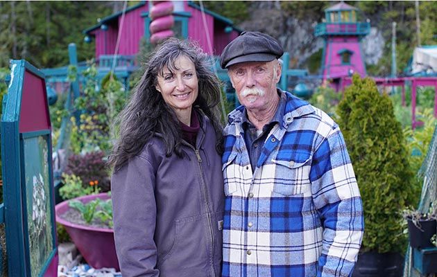 World&#039;s Weridest Home - shows Catherine King and Wayne Adams on Vancouver Island, Canada