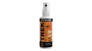 Pyramid Trek 50 insect repellent on white background