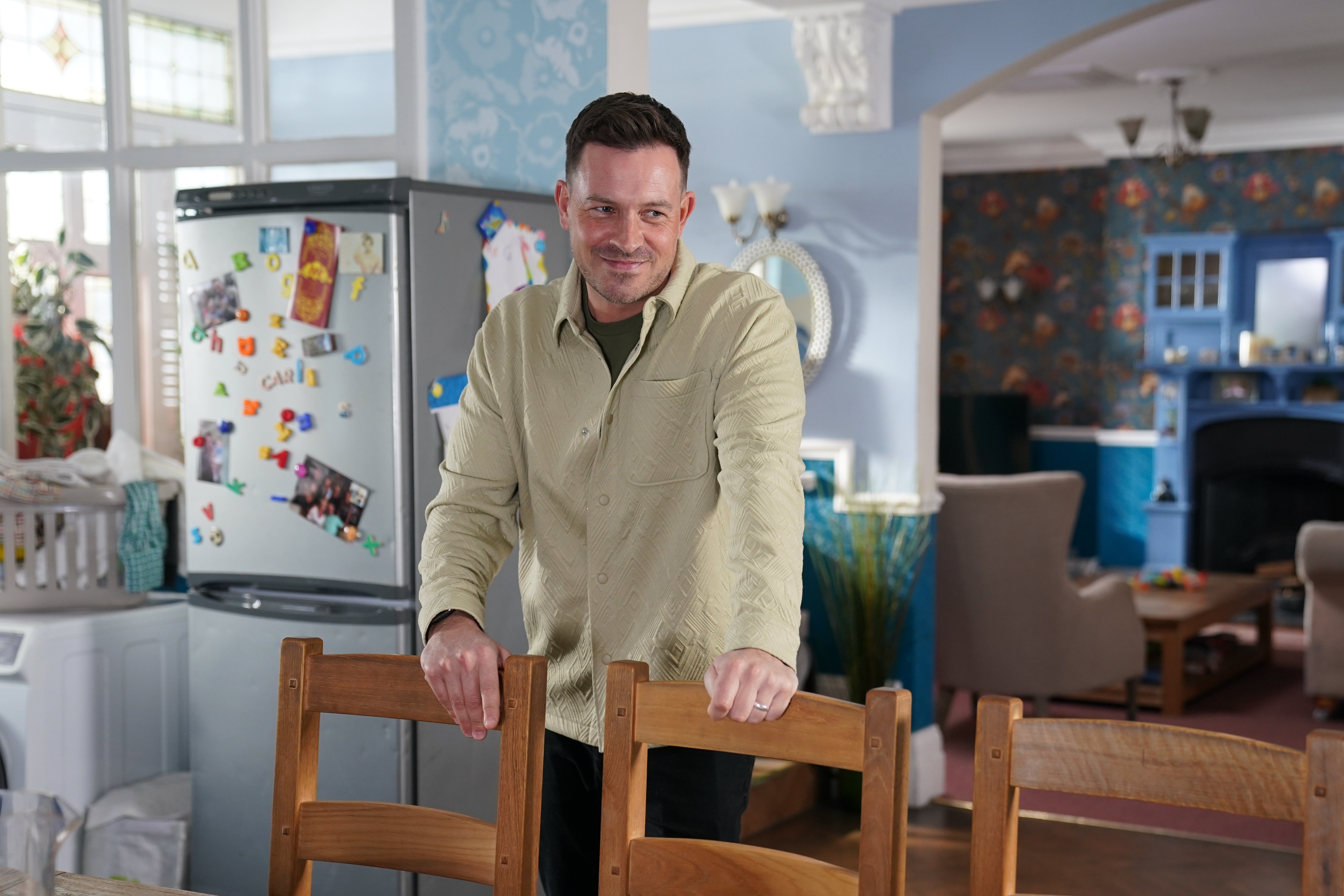 Darren Osborne at home.