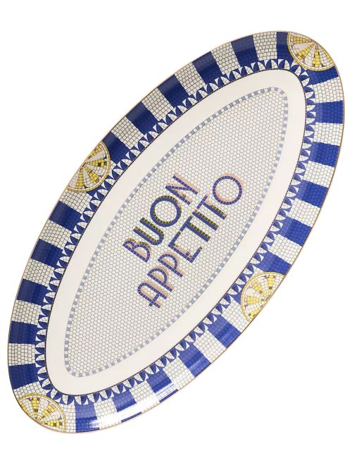 The Bistro Tile Stoneware Platter: Italia Edition