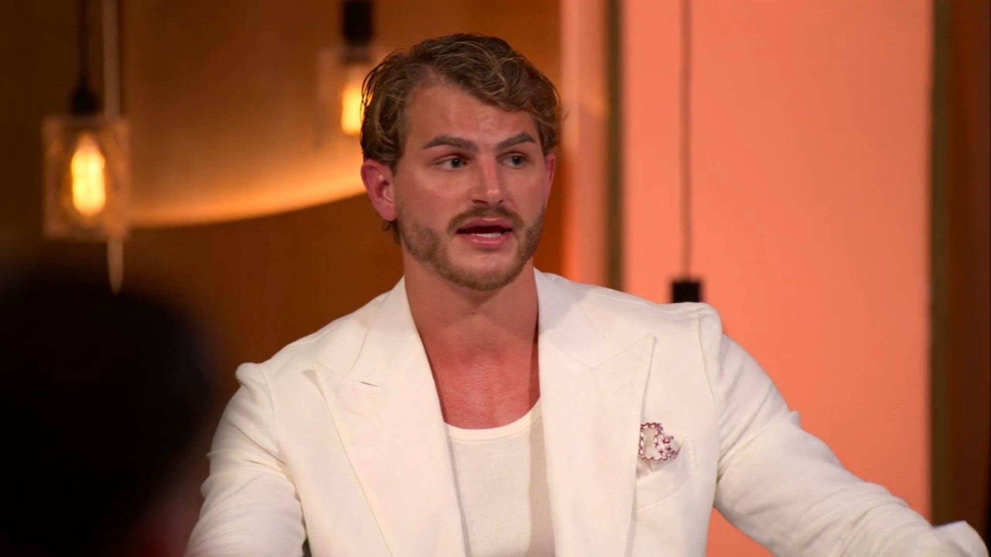 Blake from The Ultimatum Season 4 talking.