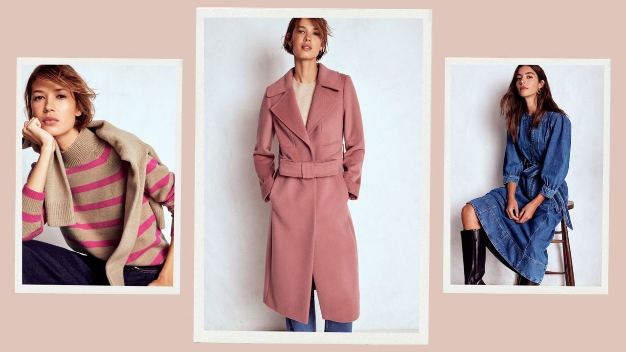 Three outfits from Boden Black Friday sale