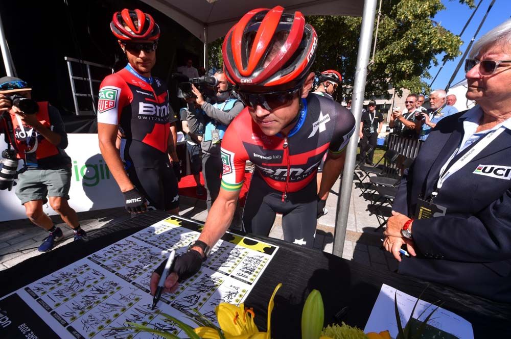 Former winner in Quebec, Simon Gerrans (BMC Racing)