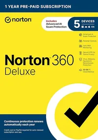 Norton 360 Deluxe (5 Devices)
