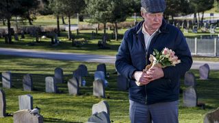 Rolf Lassgård as Ove in A Man Called Ove on Prime Video