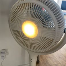 Ambient backlight of the AirCraft LUME Quiet Air Circulator Fan