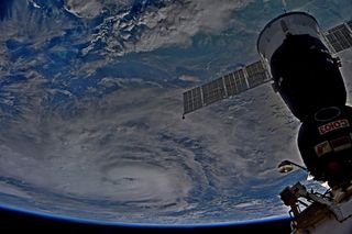 Hurricane Harvey, Seen by ISS Astronaut Jack Fischer