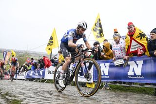 Julian Alaphilippe at the Tour of Flanders