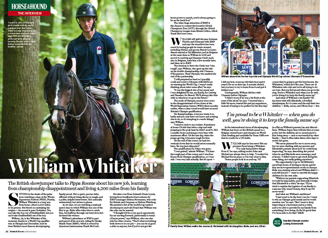 FT 2pp H&amp;amp;H interview William Whi