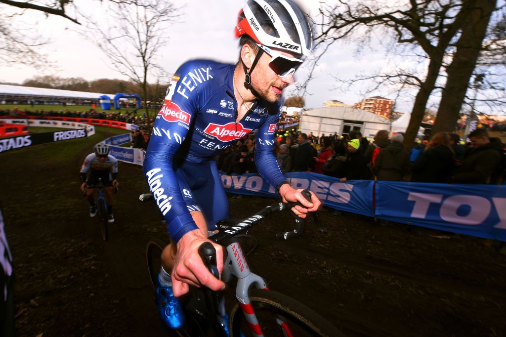 HOOGERHEIDE NETHERLANDS JANUARY 26 David Van Der Poel of The Netherlands and AlpecinFenix Team during the 31st WC GP Adrie Van der Poel Hoogerheide 2020 Men Elite UCICX TelenetUCICXWC on January 26 2020 in Hoogerheide Netherlands Photo by Luc ClaessenGetty Images