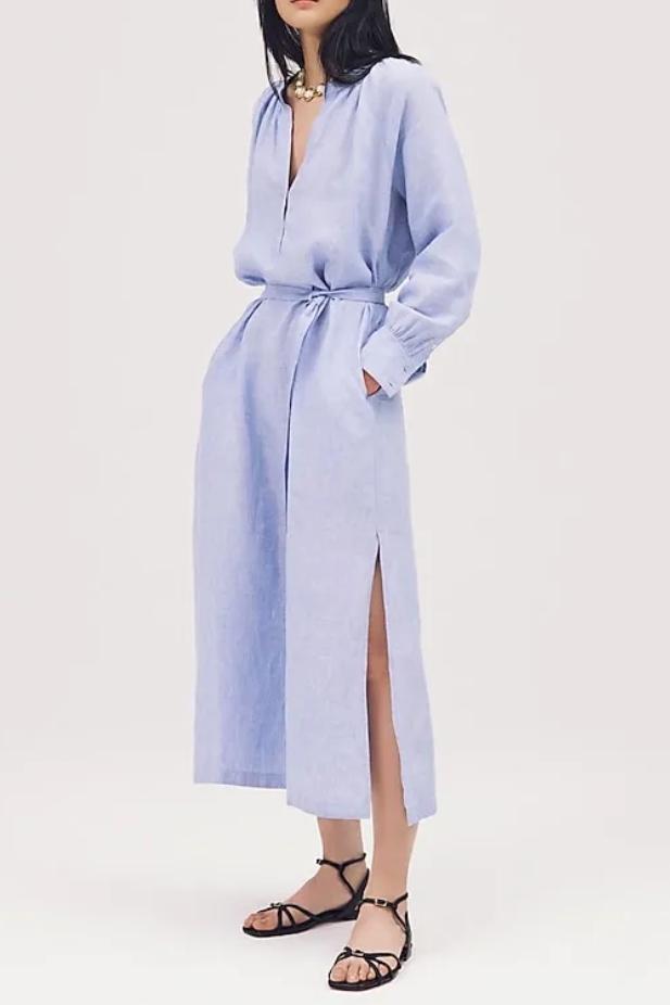 Cabana Dress in Linen