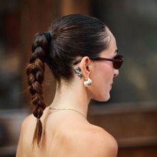 braided pony tail