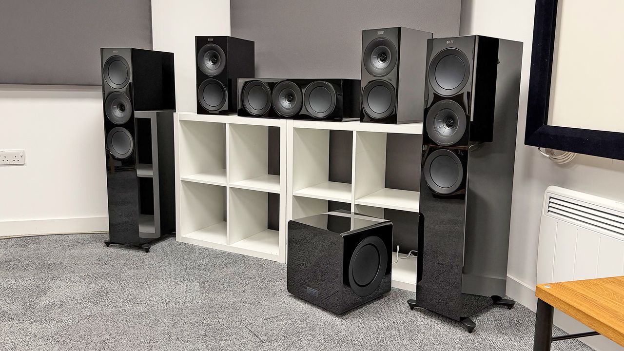 KEF R Meta 5.1 Speaker System speaker package