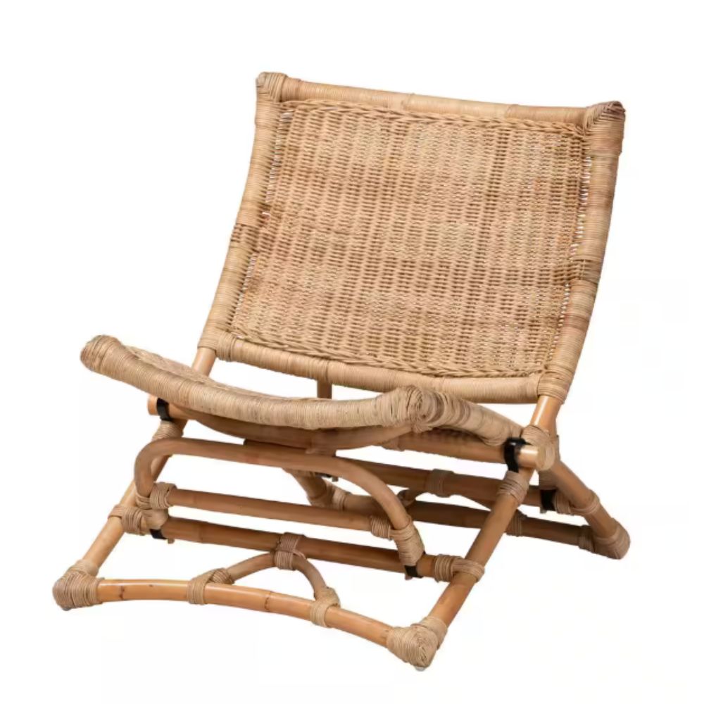 Herrara Natural Rattan Rattan Folding Chair