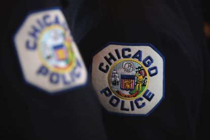 Chicago police patches.