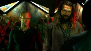 Jason Momoa and Patrick Wilson in Aquaman And The Lost Kingdom