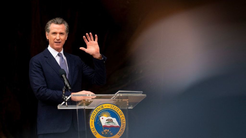 California Gov. Gavin Newsom.