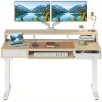 Huano Electric Standing Desk With 2 Drawers Huano Electric Standing Desk With 2 Drawers