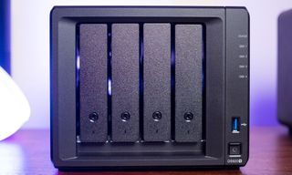 Synology DiskStation DS920+ 4-bay NAS front view