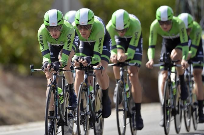 Belkin was 14th on the course