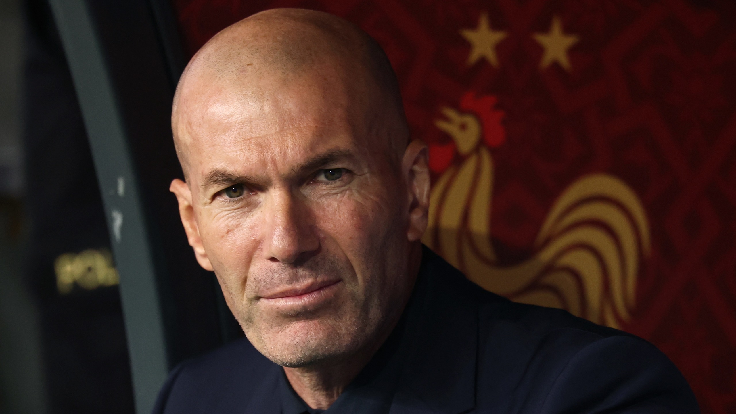 France's head coach Zinedine Zidane looks on ahead of the UEFA Nations League (League A, Group 1) first leg football match between Turkey and France at the Kocaeli Stadium in Izmit, on September 25, 2026. 