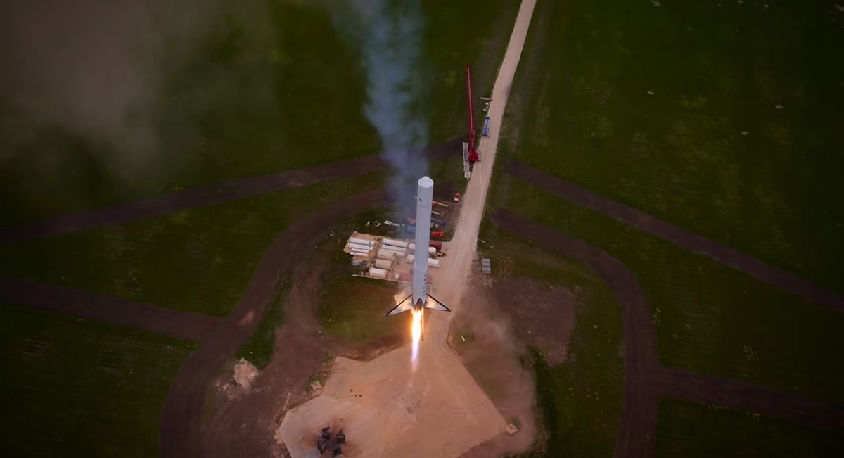 SpaceX Video Captures Amazing Reusable Rocket Test Launch and Landing ...