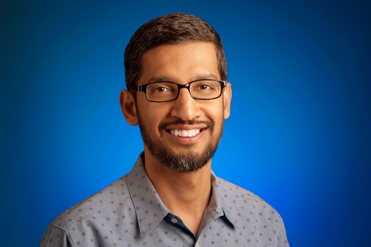 Sundar Pichai headshot