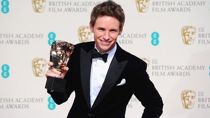  Eddie Redmayne at the EE British Academy Film Awards