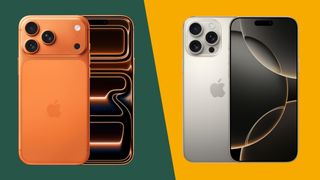 The iPhone 17 Pro Max alongside the iPhone 16 Pro Max