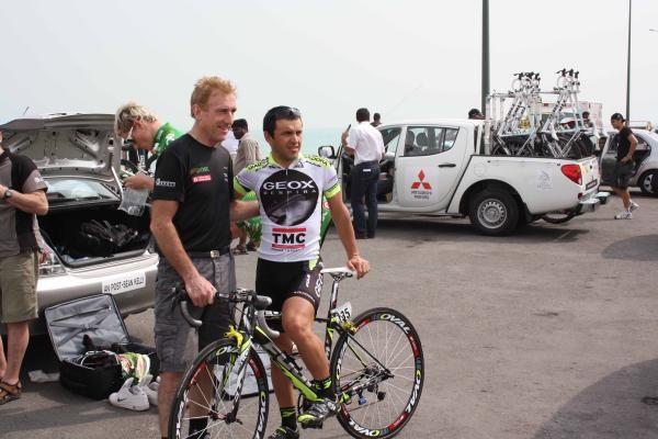 Not many managers have riders from other teams queuing up to have their picture with them before the start of races, but Sean Kelly is a man apart.