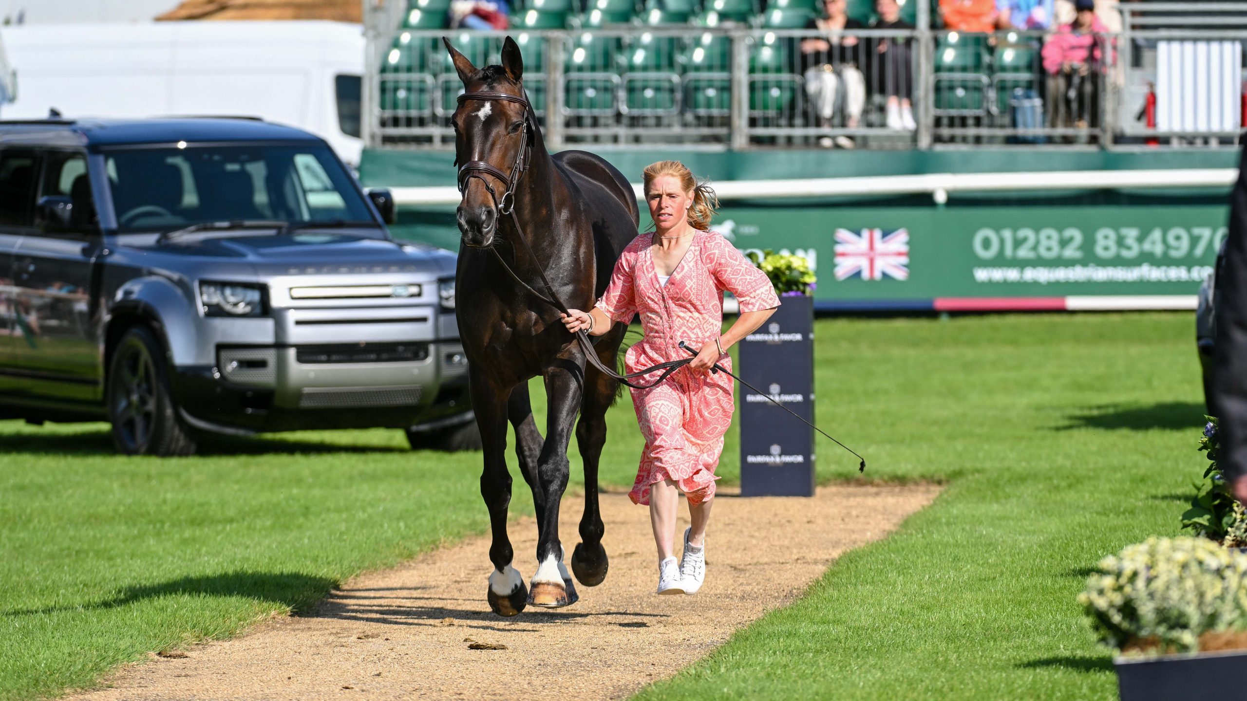 Burghley Horse Trials trot-up photos: Ros Canter