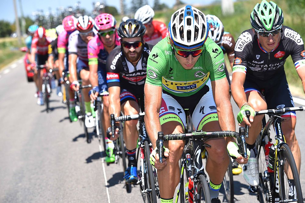 Peter Sagan (Tinkoff-Saxo) was in the breakaway