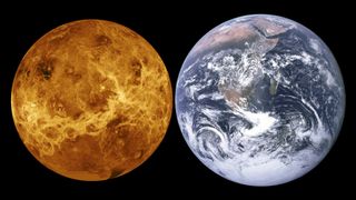 Venus and Earth are almost the same size | Credit: NASA/JPL