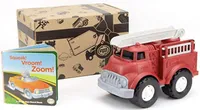 Green Toys Fire Truck &amp; Sounds Board Book