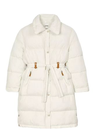 Quilted Mid Length Puffer Jacket