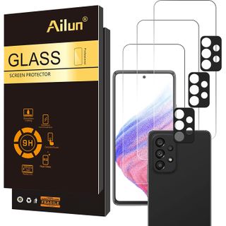 Ailun Tempered Glass Screen Protector for Galaxy A53 3 Pack