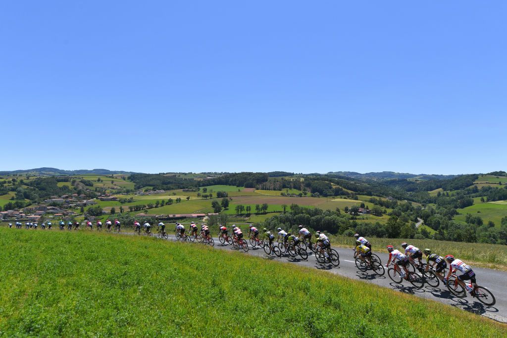 Beautiful scenery on stage 5 of the Dauphine