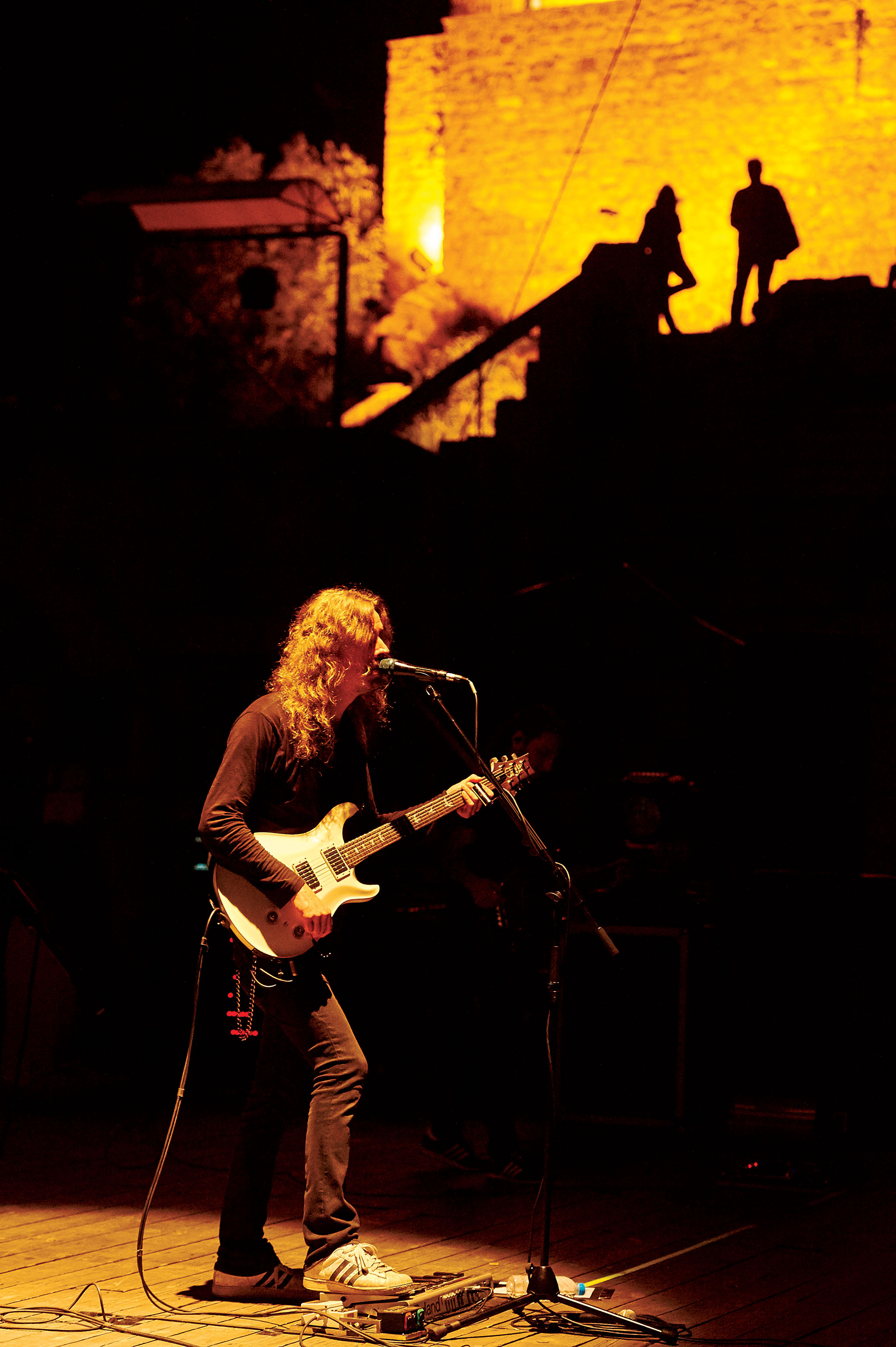 Åkerfeldt live on stage is the focal point and beating heart of Opeth.