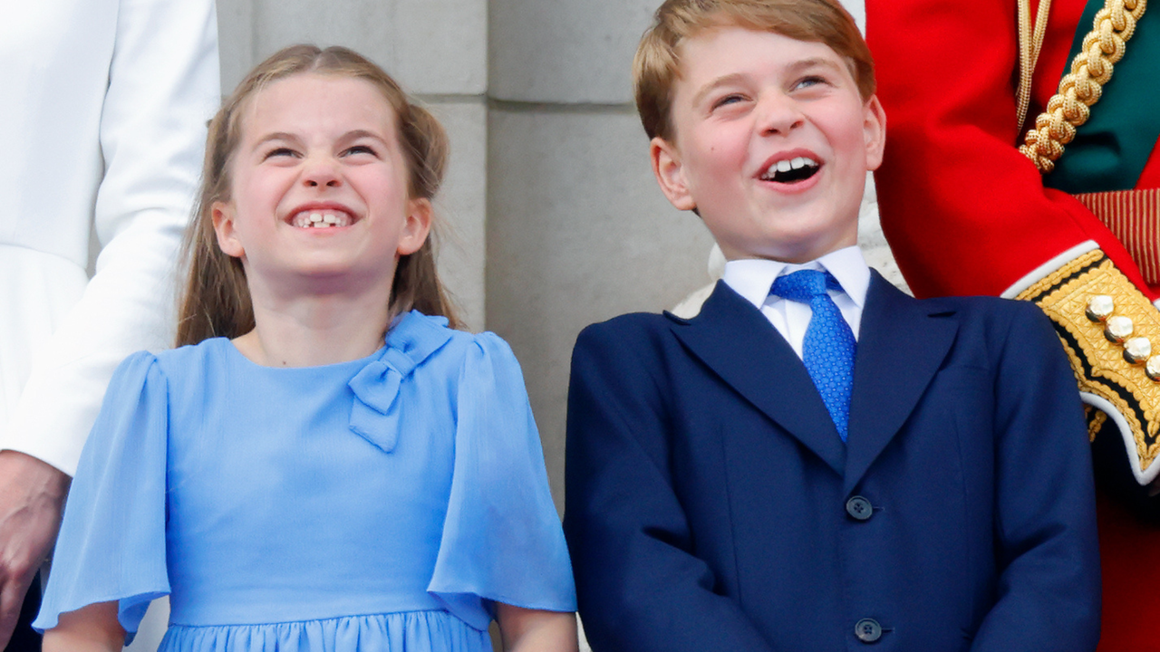 Princess Charlotte of Cambridge and Prince George of Cambridge