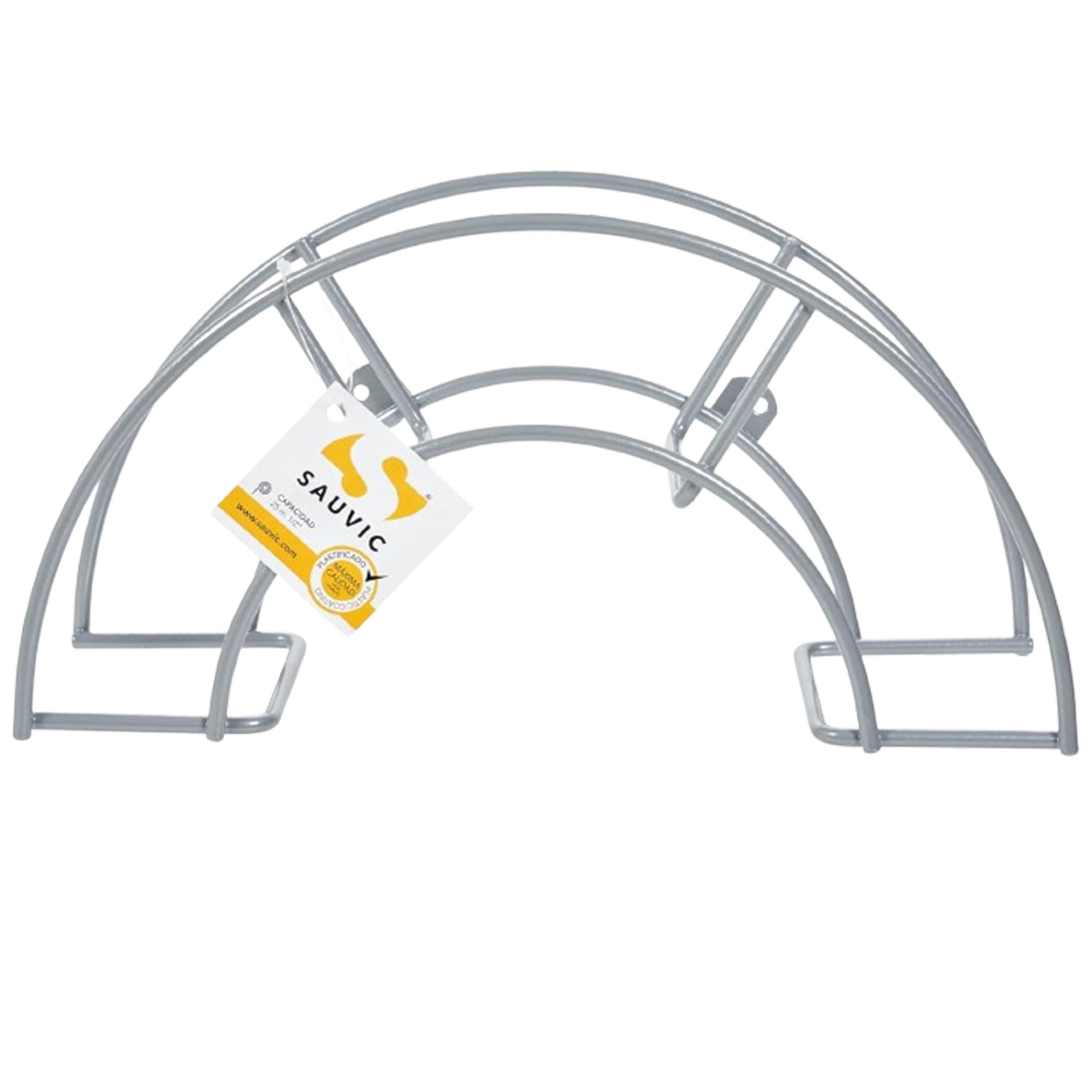 Silver framework to hook vacuum cleaner over