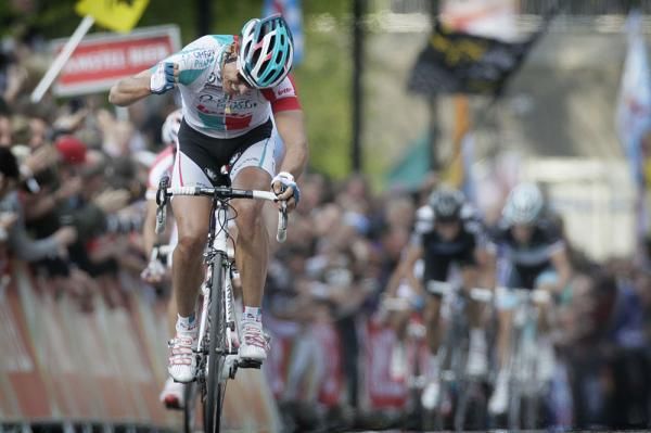 Philippe Gilbert (Omega - Pharma - Lotto) wins his second Amstel Gold Race