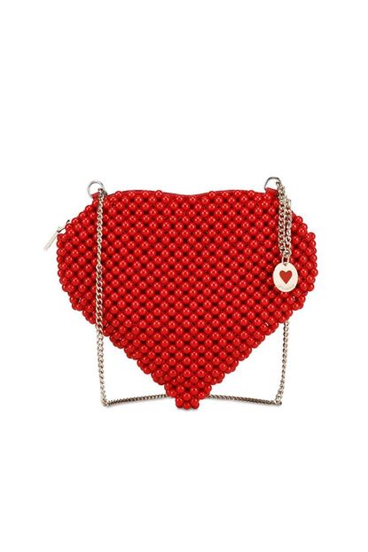 Moschino Heart-Shaped Crossbody Bag