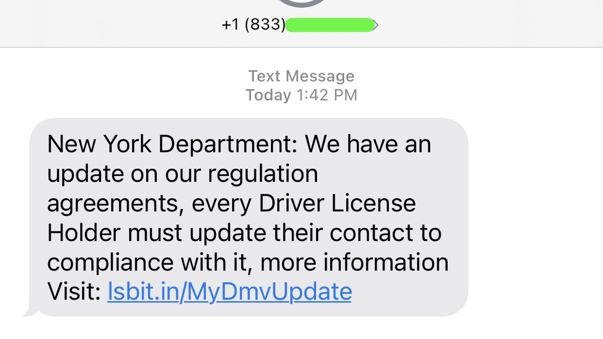 This DMV scam tried to steal my information — here's what I did | Tom's ...