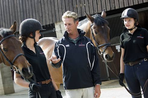 carl hester with students