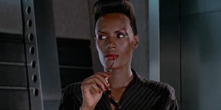 Grace Jones as May Day in James Bond movie A View to Kill