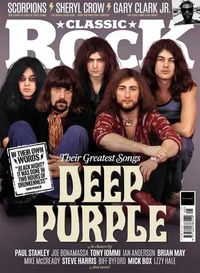 Deep Purple feature on the cover of the current edition of Classic Rock