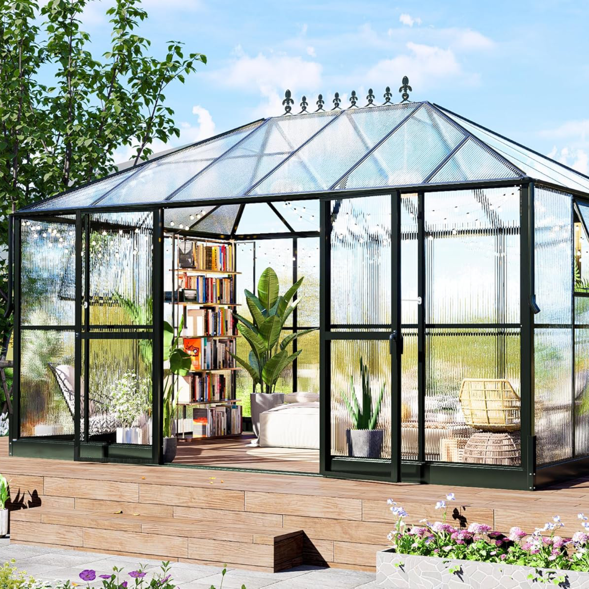 Howe conservatory greenhouse kit